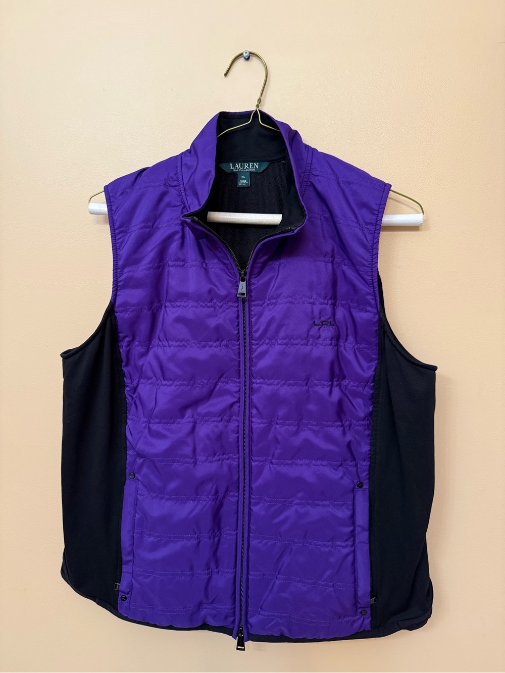 Ralph Lauren Purple Jacket with Black Trim